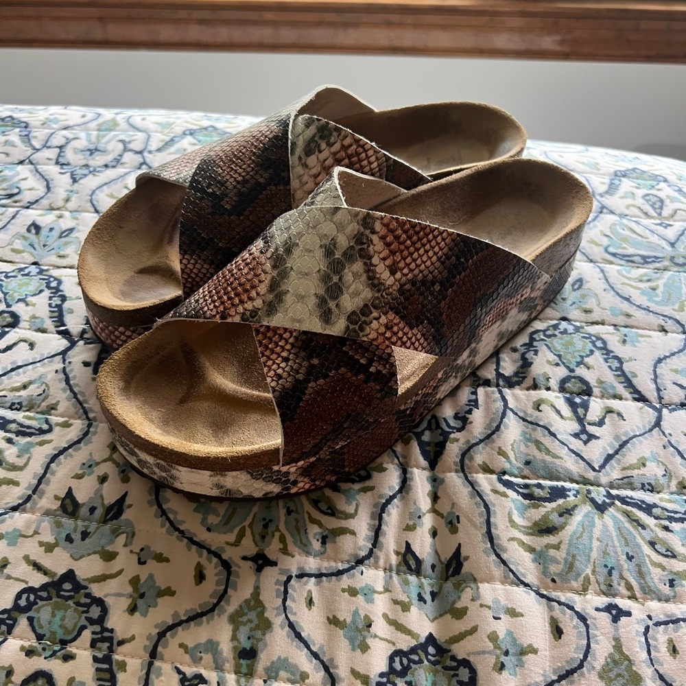 Free People Flatform Sandals